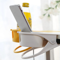 Drink Cup Holder Table Side Water Cup Shelf Office Desktop Computer Desk Fixed Cup Holder Desk Storage Clip Durable Easy Install Easy to Use. 