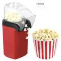 Electric Oil Free Po-Pcorn Maker, Mini Electric Po-Pcorn Po-Pper, 1200w, Po-Pcorn Makers for Home, Maker Small Home Party,Red. 