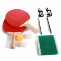 Table Tennis Table Indoor Indoor Games Sport Portable Table Tennis Net Bracket Ping-Pong Paddles Kit Set For Kids Childrens. 