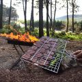 Portable Stainless Steel Barbecue Basket Barbecue Clip Picnic Camping Barbecue Supplies Outdoor BBQ Tools. 