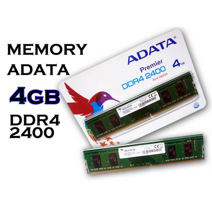 4GB DDR 4 RAM ( A DATA ) DEKSTOP 2400 mhz-2 YEAR WARRANTY
