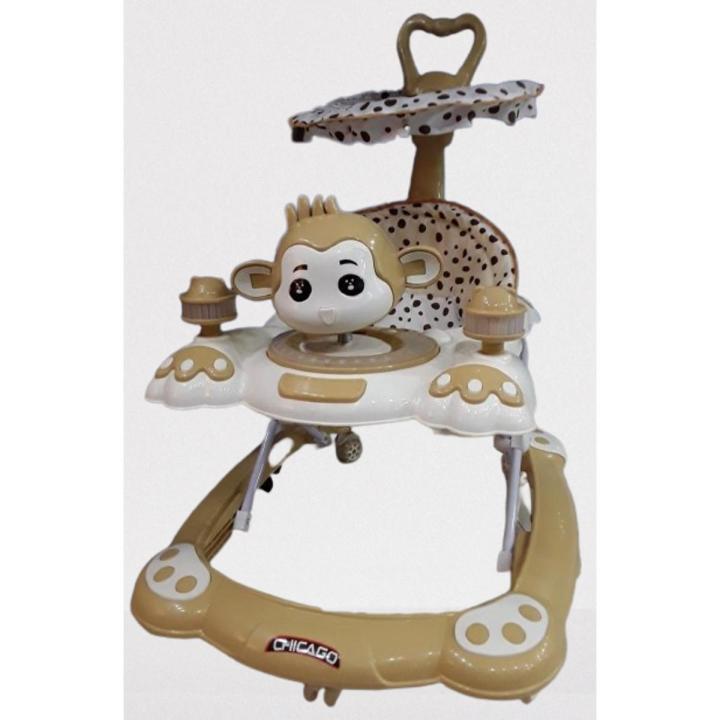 Walker 2-1 Stroller & Roof With Lights & Piano Music