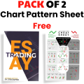 Best Easy Trading Chart Patterns Book - All Candlestick & Chart Pattern Notes - Forex Crypto & Stock Market - For All Market Traders With 100% Accuracy - Pack OF 2. 