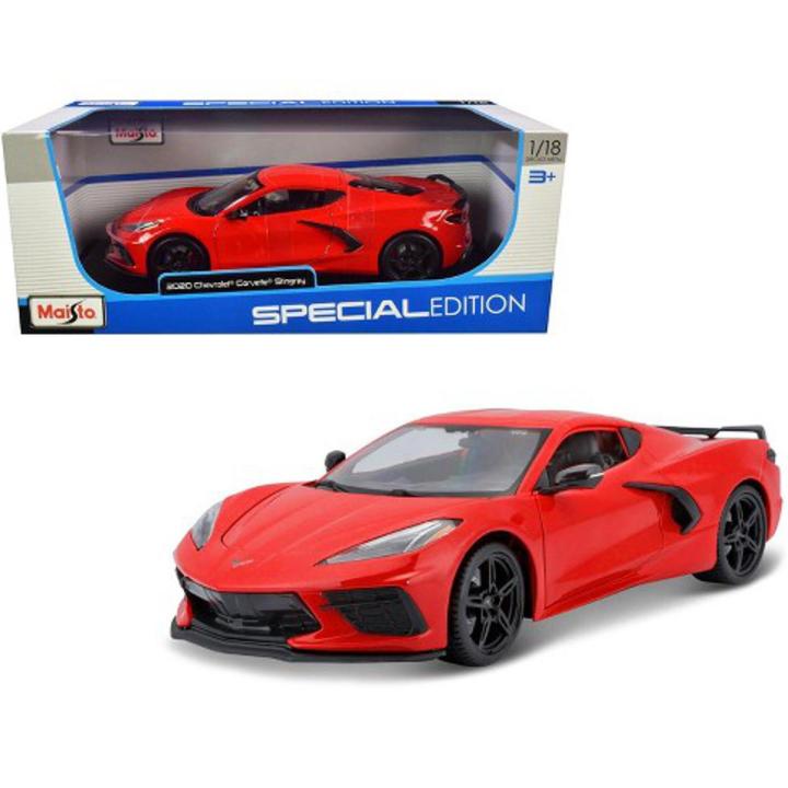 Maisto 2020 Chevrolet Corvette C8 Stingray Red 1:18 Scale