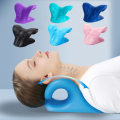 Neck Massage Pillow Neck Shoulder Cervical Chiropractic Traction Device Massage Pillow for Pain Relief Body Neck Massager. 