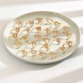 Elegant and Personalized Initial Letter Name Ring. 