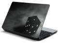 Art Cube 3d Graphics Black Gray Background Laptop back cover vinyl skin 12 13 14 15.6 inch for all laptop notebook skin stricker. 