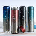 Smart LED Temperature Water Bottle 500ml | Stainless Steel Hot & Cold Bottles with Vacuum Thermos Flask. 