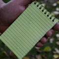 Book Weather Waterproof Writing Paper All Weather Notebook All-Weather Rain Waterproof Writing Paper for Outdoor Field Hiking Durable. 
