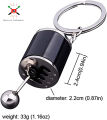Stylish Metal Gear Box Design Car KeyChain 6 Speed Gearbox keychain for Car Bike keychain for boys keyrings for girl- Multicolor. 