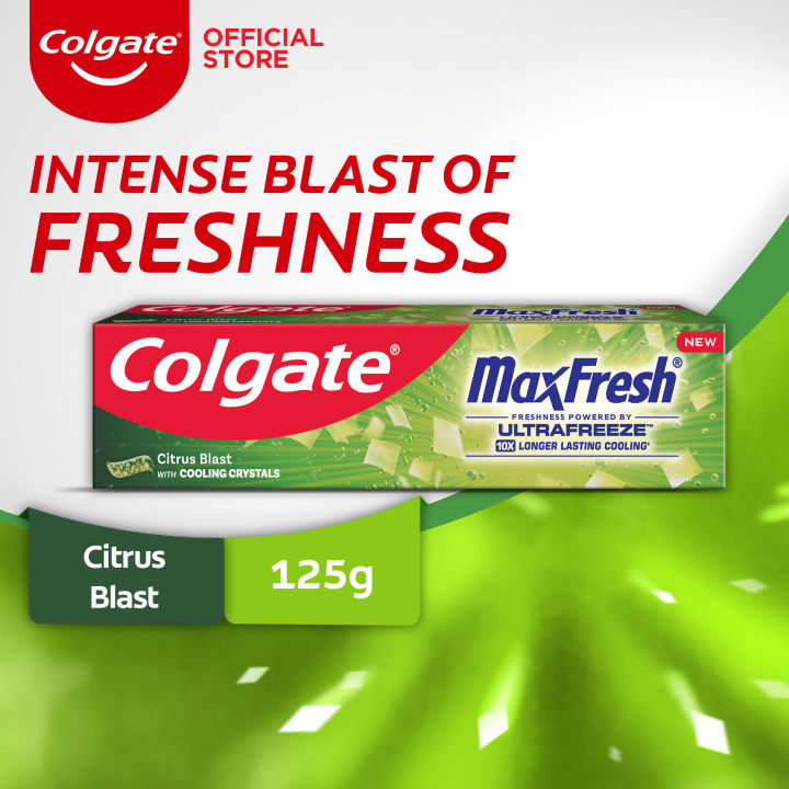 Colgate MaxFresh Citrus Blast Toothpaste 125g