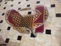 Customized Namaz Chair (Red Variation). 
