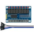 TM1637 4 Bits/TM1638/MAX7219 8 bit Digital LED Display Module 7 Segment 0.36Inch Clock RED Anode Tube Four Serial Driver. 