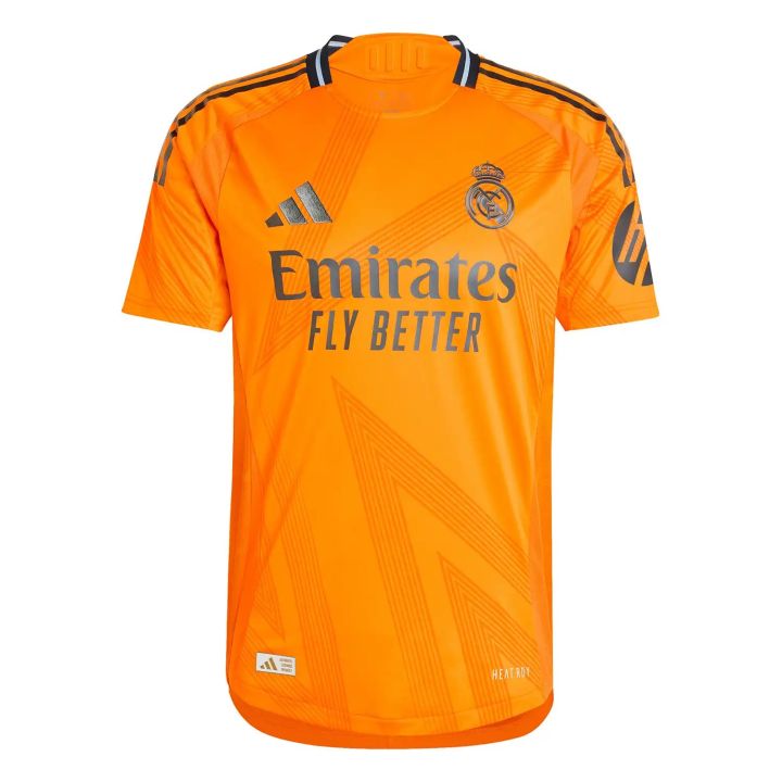 Real Madrid Away Jersey - Real Madrid Orange Kit - Latest Real Madrid Kit - Football Jersey