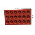 Chocolate Mold Heat-resistant 18 Cavities Doughnut Baking Mold Tray. 