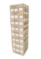 Hasbro Gaming Jenga Tower Wooden Blocks Game -  Classic Jenga with Numbers Wood Toy For Kids and Family. 