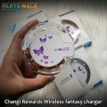 Changi Rewards Universal QI wireless charge fantasy charger. 