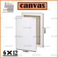 1 Piece Of 6X12 Inches Canvas For Painting - 6 x 12 Canvas Board. 