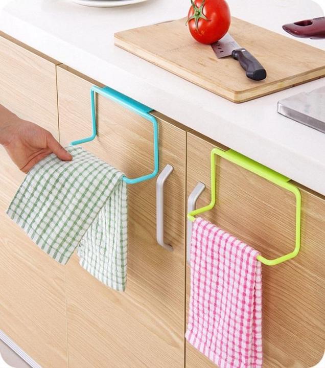2Pc Over Door And Cupboard Towel Holder (Code: 1025)