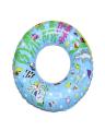 Inflatable Swimming Pool Tube Ring - Blue. 