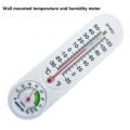 Wall Thermometer Hygrometer Thermo-hygrometer Wall-mounted Temperature Temp Measure For Room , Incubator ,. 