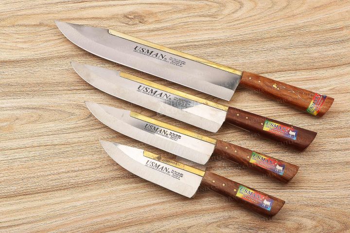 USMAN 4PCS SLAUGHTER KNIFE SET