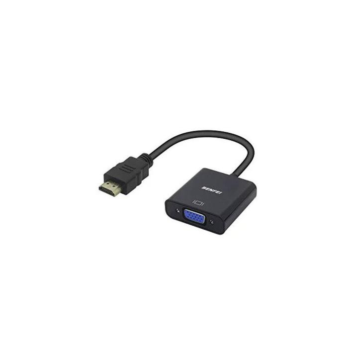 Benfei HDMI to VGA, Benfei Gold-Plated HDMI to VGA Adapter (Male to Female)