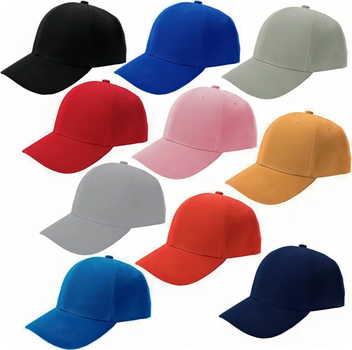 Black%20White%20Red%20Blue%20Boys/Mens%20P%20Cap%20Adjustable%20Strap-Multicolors%20-%20Image%205
