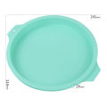 NYT 6/8 Inch Round Love Heart Shape Reusable Silicone Cake Mousse Mold Baking Tools. 