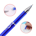 Erasable Gel Pen Refills Rod Set 0.5mm Washable/ Removable Magic Erasable Pen | Best supplies for School and office | Erase your mistake by Rubbing/ Friction. 