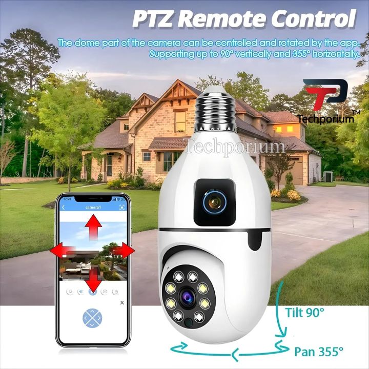 Wifi%20Security%20Camera%204MP%20Dual%20Lens%20Rotatable%20HD%20IP%20CCTV%20Home%20Wireless%20Night%20Vision%20Two%20Way%20Audio%20Motion%20Detection%20SD%20Card%20Slot%20V380%20Office%20Home%20Shop%20Baby%20White%20Smart%20Security%20Camera%20PTZ%20-%20Image%206