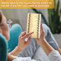 Metal Grocery List,Reusable Shopping List,Metal Sliding Shopping List Memory Reminder Board,Convenient Tools for Home Easy Install Easy to Use. 