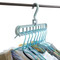 Cloths Organizer Magic Hanger | Multi-Function 9-Hole Rotatable Magic Smart Hanger | Cloths Organizer | Durable Eco-Friendly. 