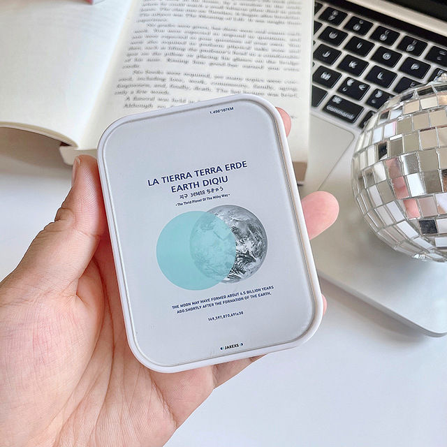 Black Moon Contact Lens Case Sense Future Technology Cosmetic Lens Container Portable Travel Set Spectacle Case Storage Lens