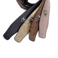 JENNIFERDZ Adjustable Leather Guitar Strap Classic Embossed Electric Guitar Strap Widen Soft Belt Music Hobby Bass Strap Guitar Parts Guitar Belt Acoustic Guitar Strap/Multicolor. 