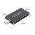 Msata To Usb Usb 3.0 To Msata Ssd Enclosure Hdd Case. 
