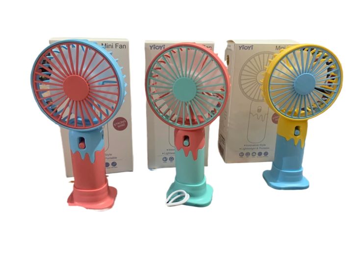 Compact USB Rechargeable Mini Fan: Fun Desk/Table Cooling Toy for Kids Summer Fun Must-Have: Mini Handheld Fan for Kids