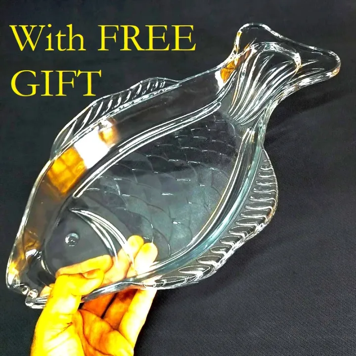 Fish%20Shaped%20Glass%20Serving%20Dish/%20Food%20Tray/%20Food%20Platter%20-%20Image%204