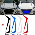 Commonly Pair Car Racing Stripe Hood Decals Vinyl Decor Stickers 30x90CM. 