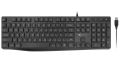 X9 Performance Wired Keyboard - Ultra Slim Full Size Ergonomic Computer Keyboard - Basic USB Keyboard for PC Desktop, Laptop with 5ft Corded Wire, 104 Quiet Keys, 14 Shortcuts, and Kickstand PATELWALA. 
