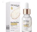 BIOQUA Rice Raw Pulp Serum 15ml - Natural Brightening and Hydrating Facial Serum. 