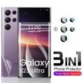 Samsung Galaxy S23 ULTRA Front and Back Hydrogel Jelly Protector For Samsung S23 ULTRA. 