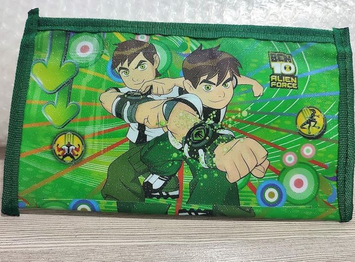 Ben 10 Pencil Pouch Geometry Case Digitally Printed on Cloth - Main Image