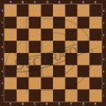 Chess Board Game Sticker 14x14in player board game. 