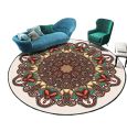 Anti Slip Round Rug For Living Room And Bedroom 150cm Size. 