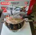 Alpha Pressure Cooker Stainless Steel 12 Liter. 