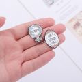 Creative Feminism Enamel Pins Cute Pink Inspirational Banner Bottle Brooch Badges Lapel Pin Feminist Jewelry Gifts for Women. 