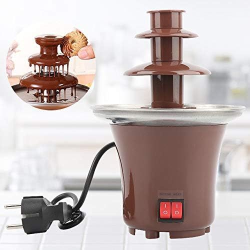 Ywnn Heating Chocolate Fountain, Chocolate Waterfall, Three-layer Melting Machine, Chocolate Melting Tower