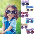 Children's Sunglasses Fashion with Turban Headband Set different style Outdoor Sun Protection Eyewear. 