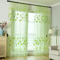bellylady Printed Tulle Transparent Window Screen Bedroom Balcony Curtain. 